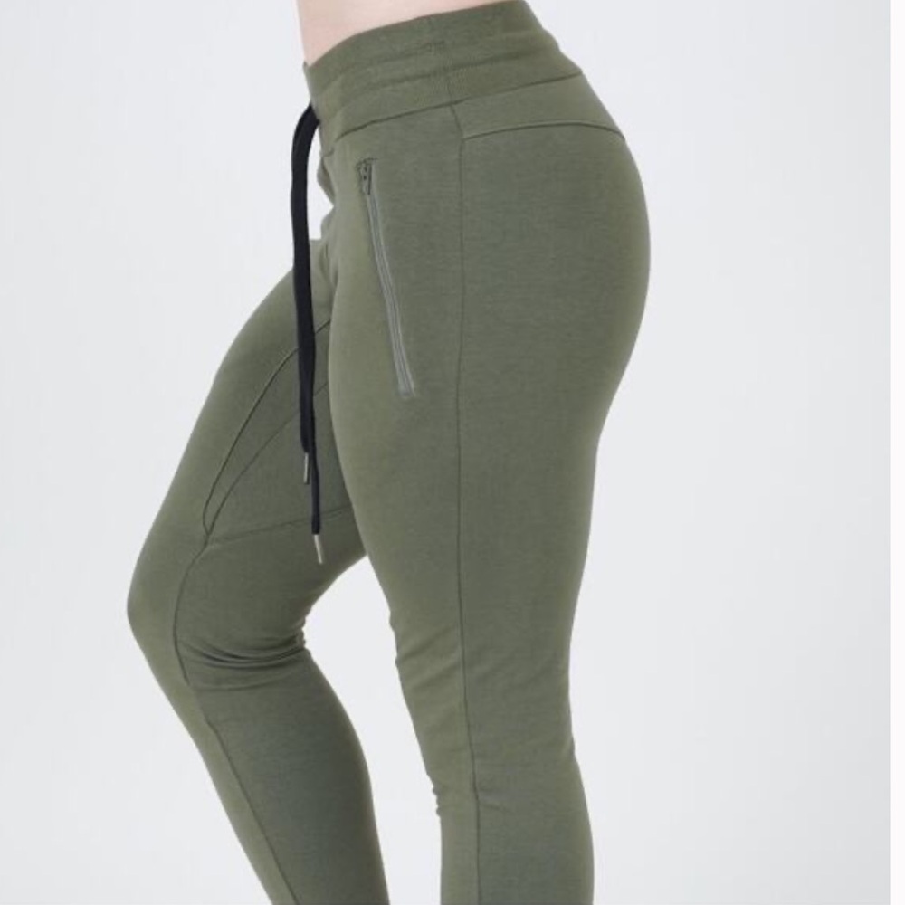 ROKWOLF Burnt Olive Luxury Lounge Joggers